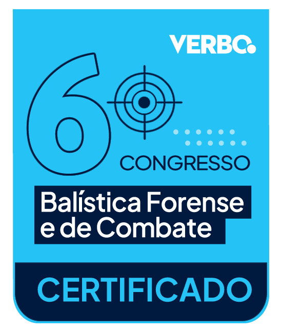 Certificado de Participao - 6 Congresso Online de Balstica Forense e de Combate 